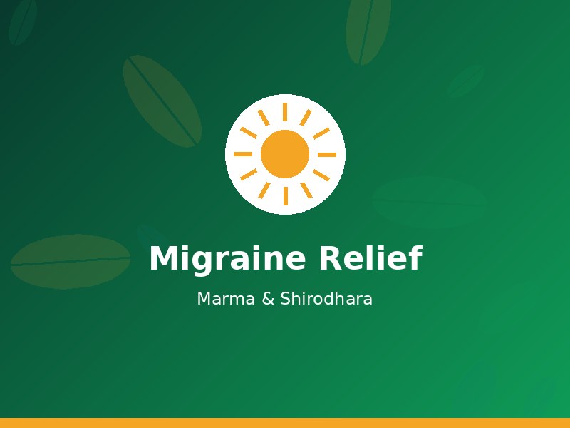 Migraine Treatment